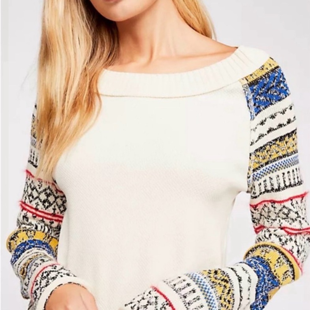 Free People Boho Fairground Thermal Top